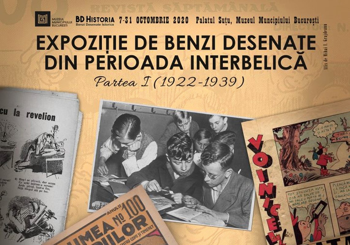 Benzi desenate interbelice la Palatul Suțu 154740