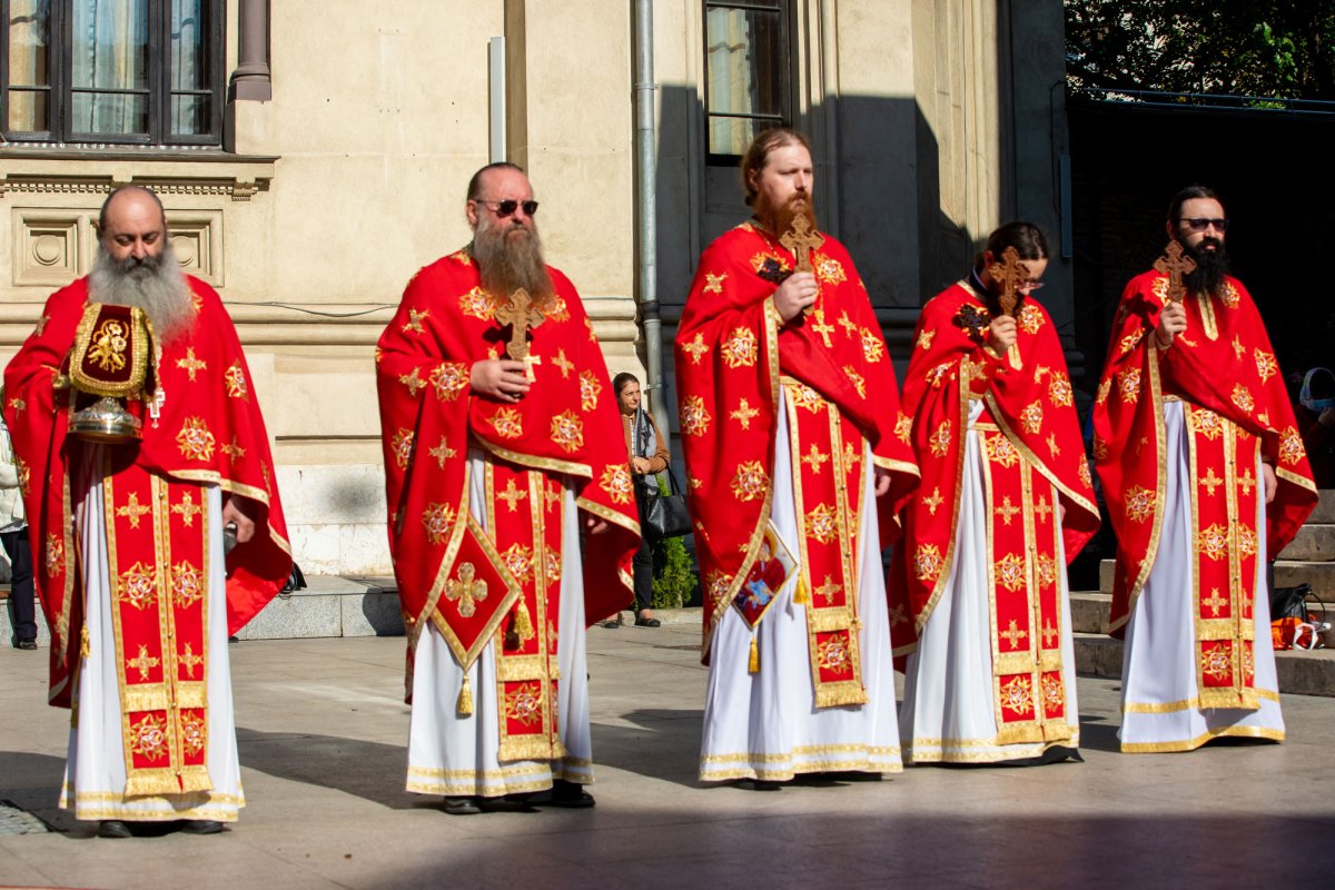 Slujire arhierească la Mănăstirea Antim din Capitală 154709