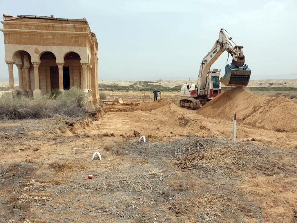 Finalizarea deminării terenului Așezământului Românesc de la Iordan 156637