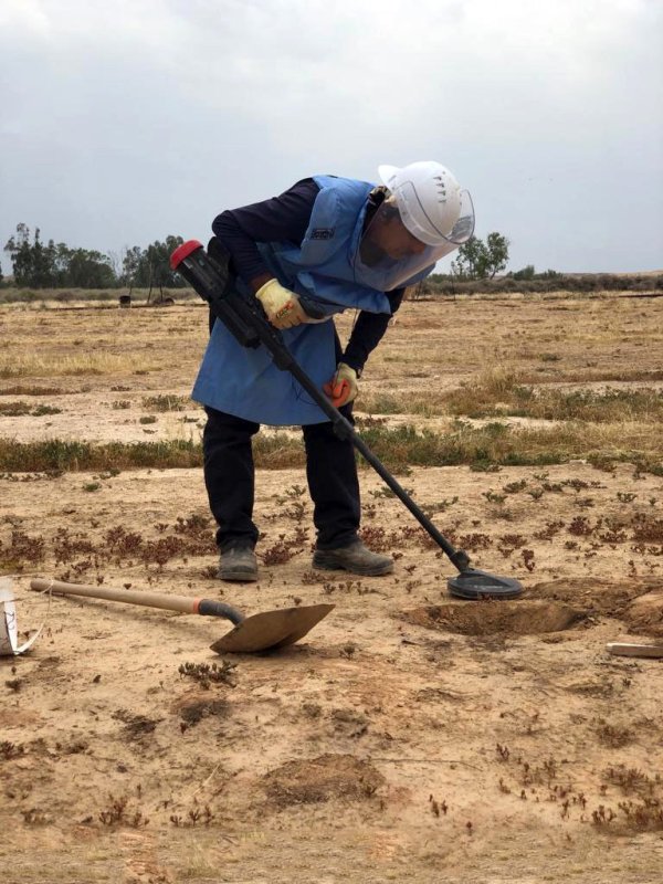 Finalizarea deminării terenului Așezământului Românesc de la Iordan 156638