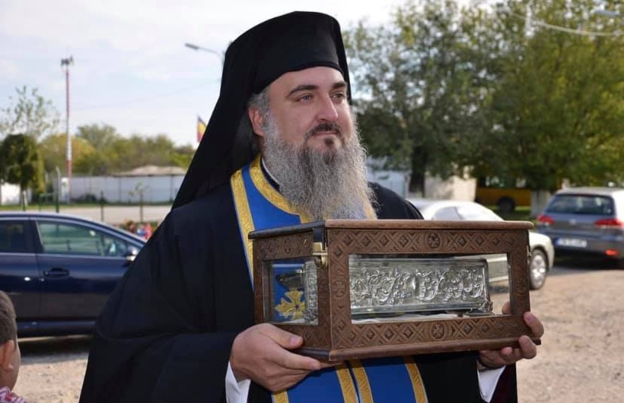 Starețul Mănăstirii Partoș din județul Timiș a fost condus pe ultimul drum  156618