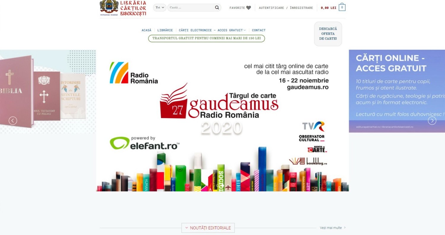 Editurile Patriarhiei Române participă la Târgul de carte „Gaudeamus” 157644