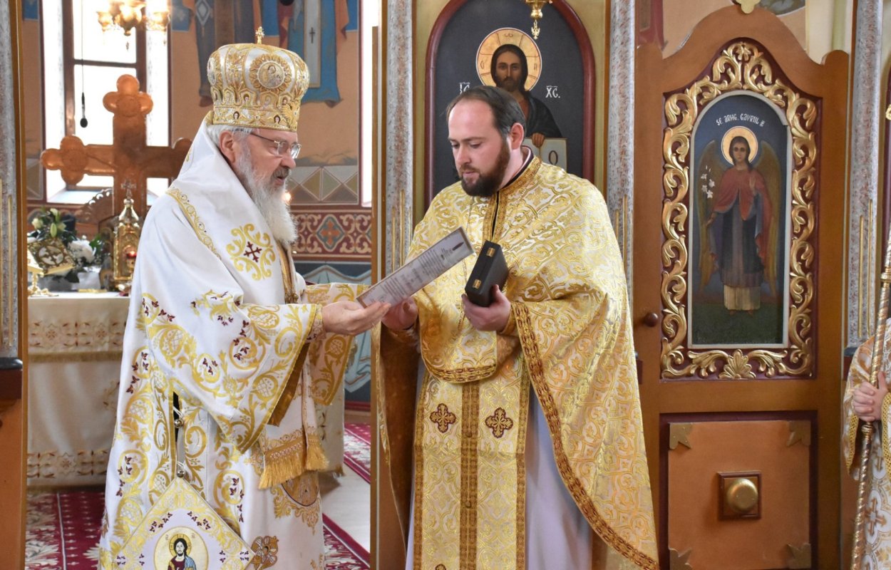 Binecuvântarea lucrărilor la casa parohială din Teaca, Bistriţa-Năsăud 157943