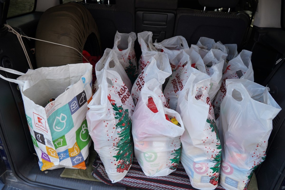 Daruri din partea parohiei gălățene „Sfânta Filofteia” pentru familiile cu mulţi copii  158284