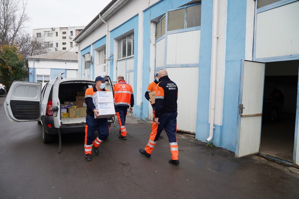 Filantropie în cinstea ocrotitorului oraşului Brăila 158961