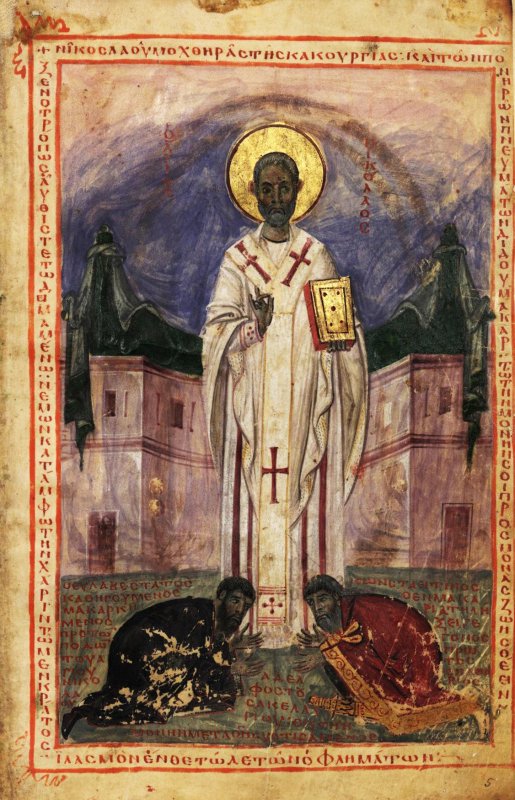 Sfântul Ierarh Nicolae - hagiografie și iconografie 158901