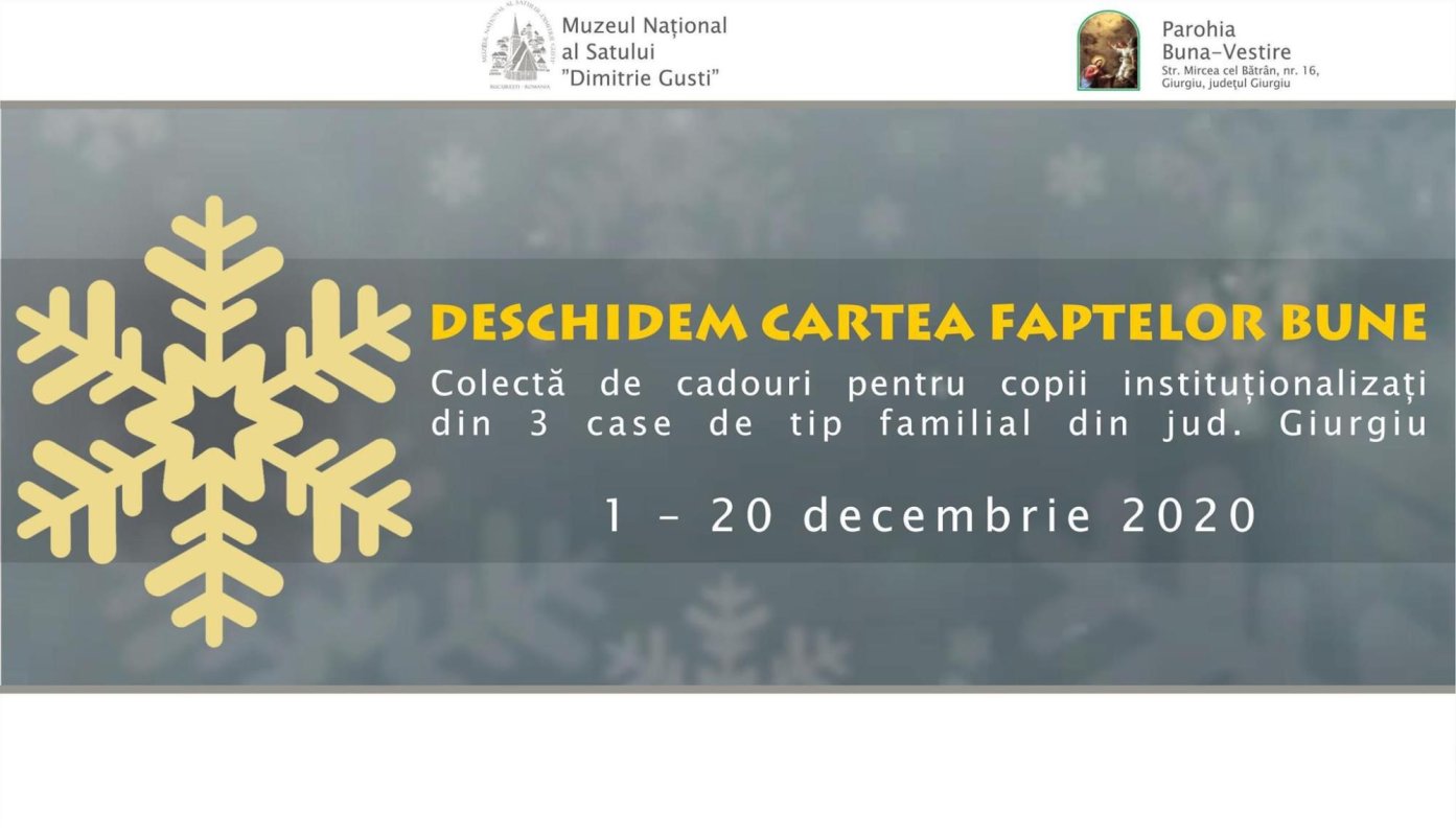 Deschidem cartea faptelor bune 159090