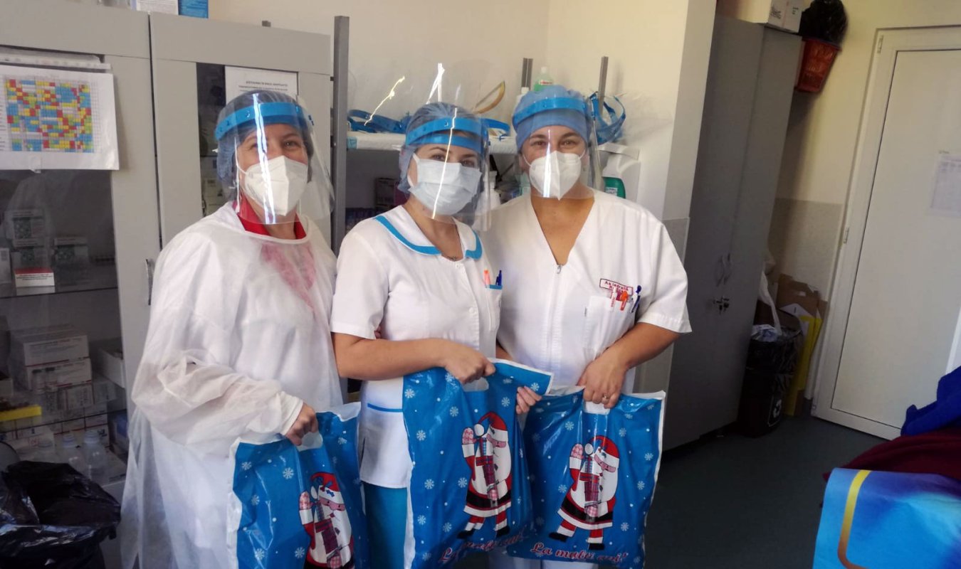 Sibieni alături de Spitalul de Pneumoftiziologie din oraş  159367