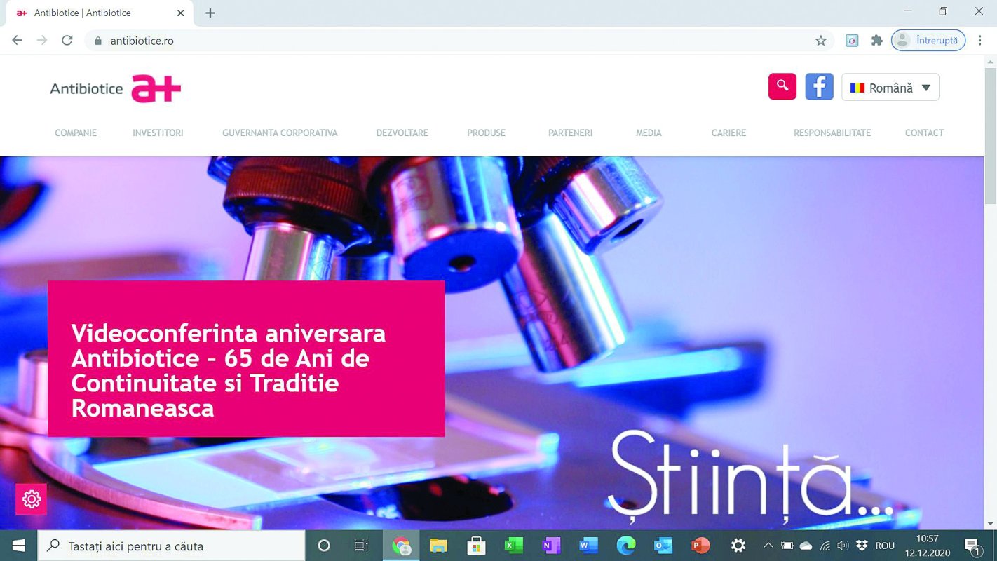 Webinar aniversar despre tradiție și continuitate la Antibiotice Iași 159719