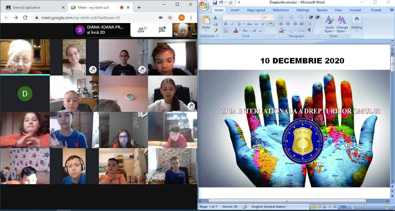 Ziua Internațională a Drepturilor Omului la Liceul Ortodox din Oradea 159432