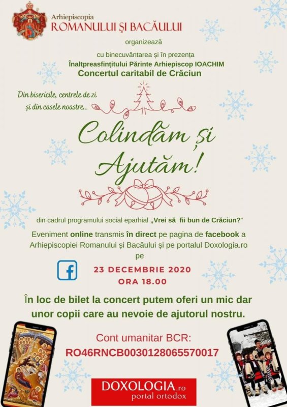 Concert caritabil de colinde în Arhiepiscopia Romanului  și Bacăului 159853