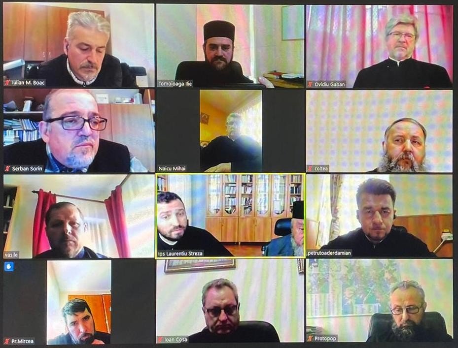 Ședință on-line cu protopopii din Arhiepiscopia Sibiului 159935