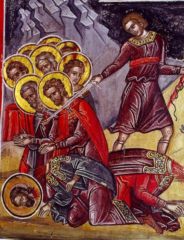 Sfinţii 10 Mucenici  din Creta;  Sf. Ier. Pavel, Arhiepiscopul Neocezareei  160533