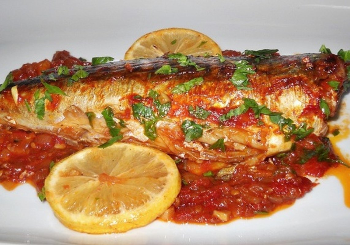 Pește în sos tomat (10 porții) 160949