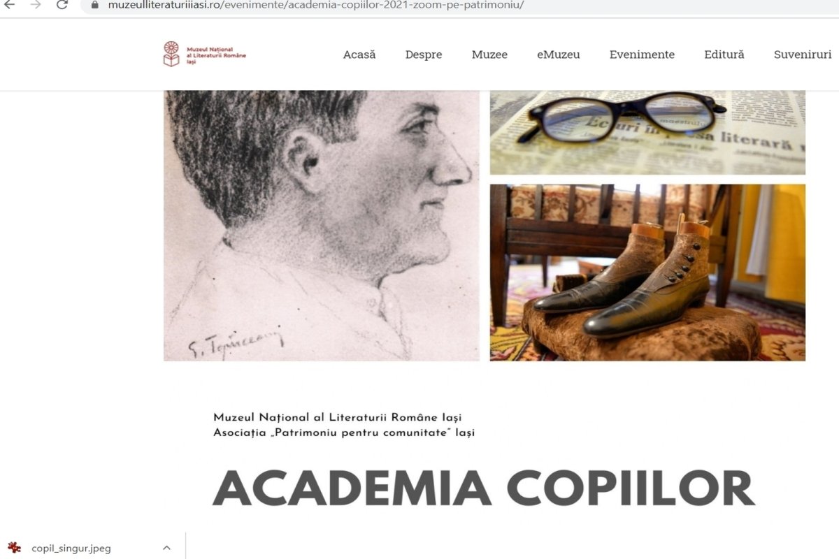 „Academia copiilor: Zoom pe patrimoniu” la MLR Iaşi 161361