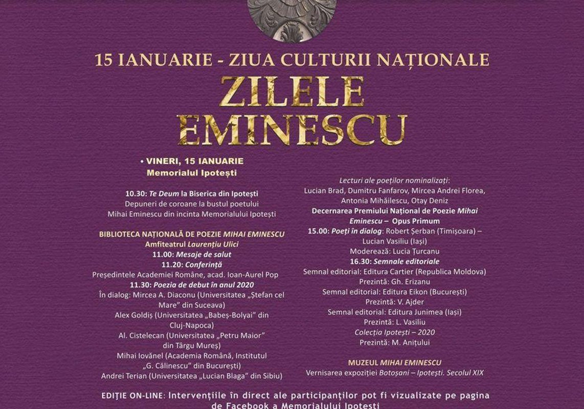 „Zilele Eminescu” la Memorialul Ipotești 161758