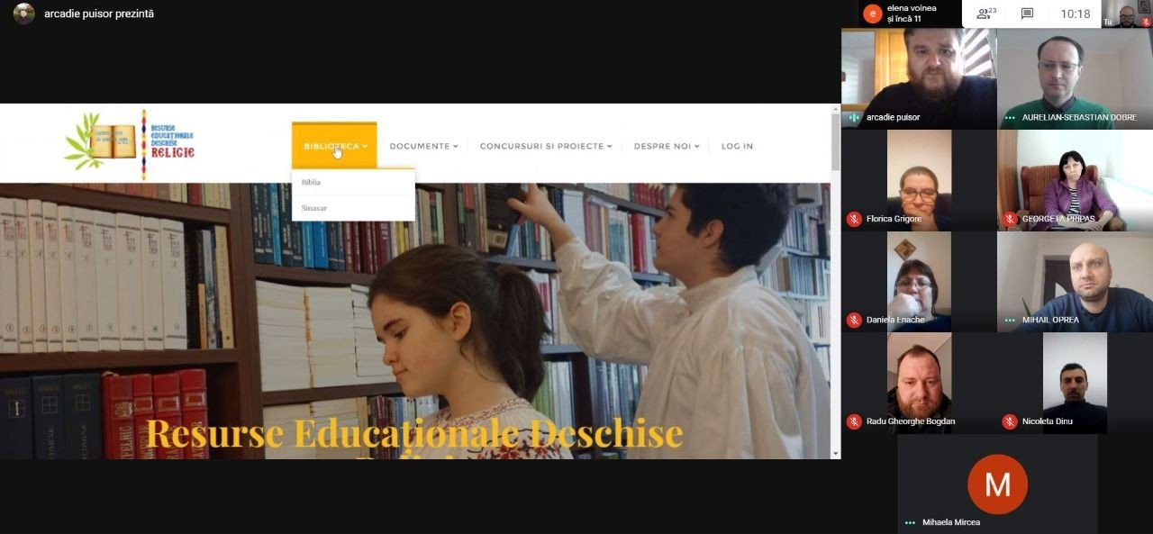 Întâlniri în mediul on-line ale profesorilor de religie din județul Călărași 162307