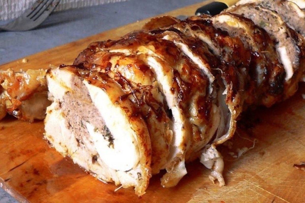 Pulpă de porc umplută 162511