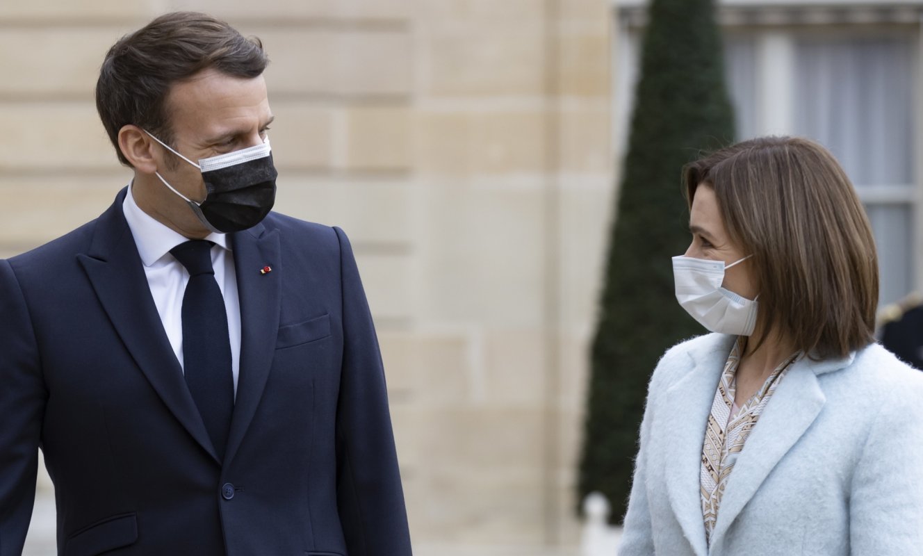 Sprijin francez pentru Maia Sandu  163490