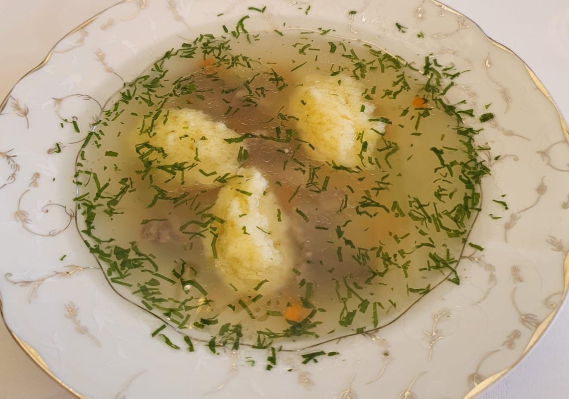 Supă de gâscă cu găluște din griş (10 porţii) 163485