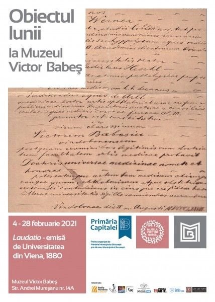 Obiectul lunii la Muzeul „Victor Babeș” 164000