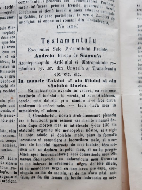 Mausoleul Sfântului Andrei Şaguna, monument al recunoştinţei ardelene 164329