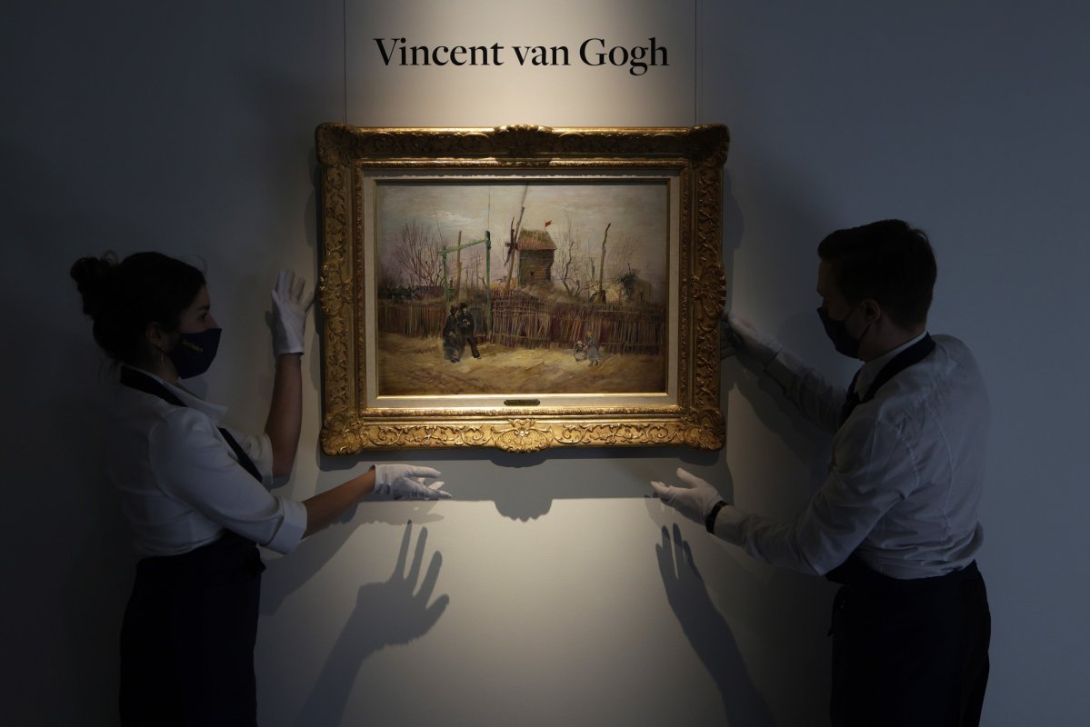 Pictură de Van Gogh, expusă în premieră 164818