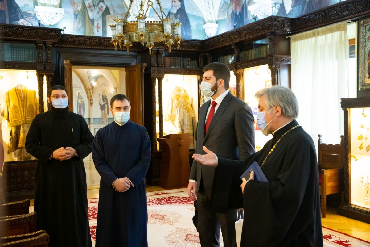 Ambasadorul Republicii Serbia la Bucureşti în vizită de prezentare 164910