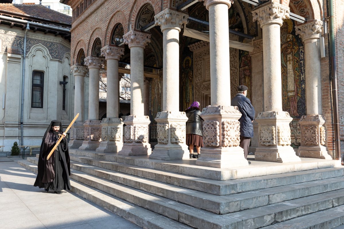 Sfinții 40 de Mucenici au fost cinstiți la Mănăstirea Antim 165506