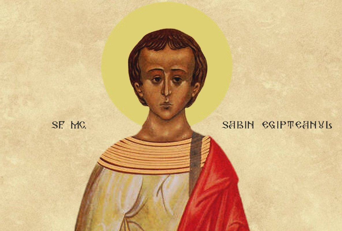 Sfântul Mucenic Sabin Egipteanul; Sfântul Cuvios Hristodul din Patmos (Zi aliturgică. Canonul Mare) 166084