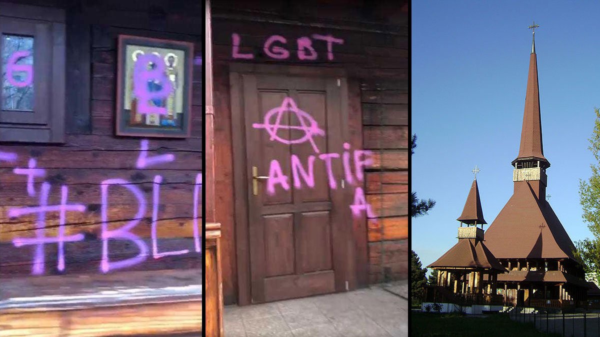Biserică vandalizată în Capitală: „Salvarea o reprezintă educația în spiritul valorilor firescului”  166464