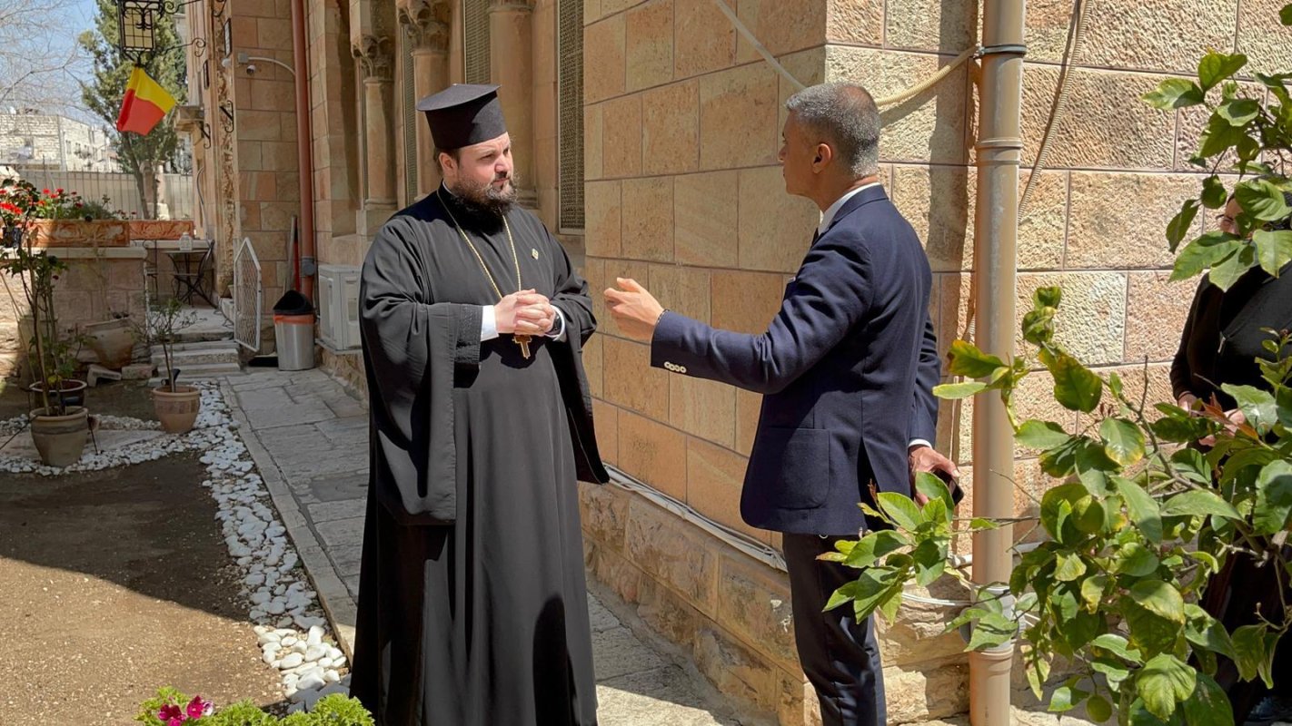 Ambasadorul Israelului în România la Reprezentanţa Patriarhiei Române la Locurile Sfinte  167171