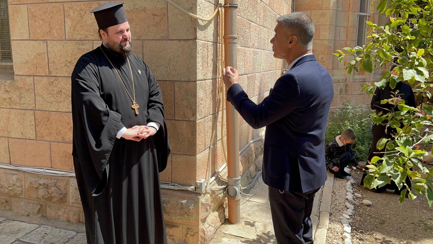 Ambasadorul Israelului în România la Reprezentanţa Patriarhiei Române la Locurile Sfinte  167174