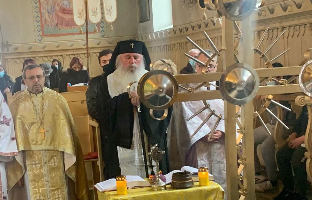 Sfințirea noii cruci a bisericii din Birda, județul Timiș 167107