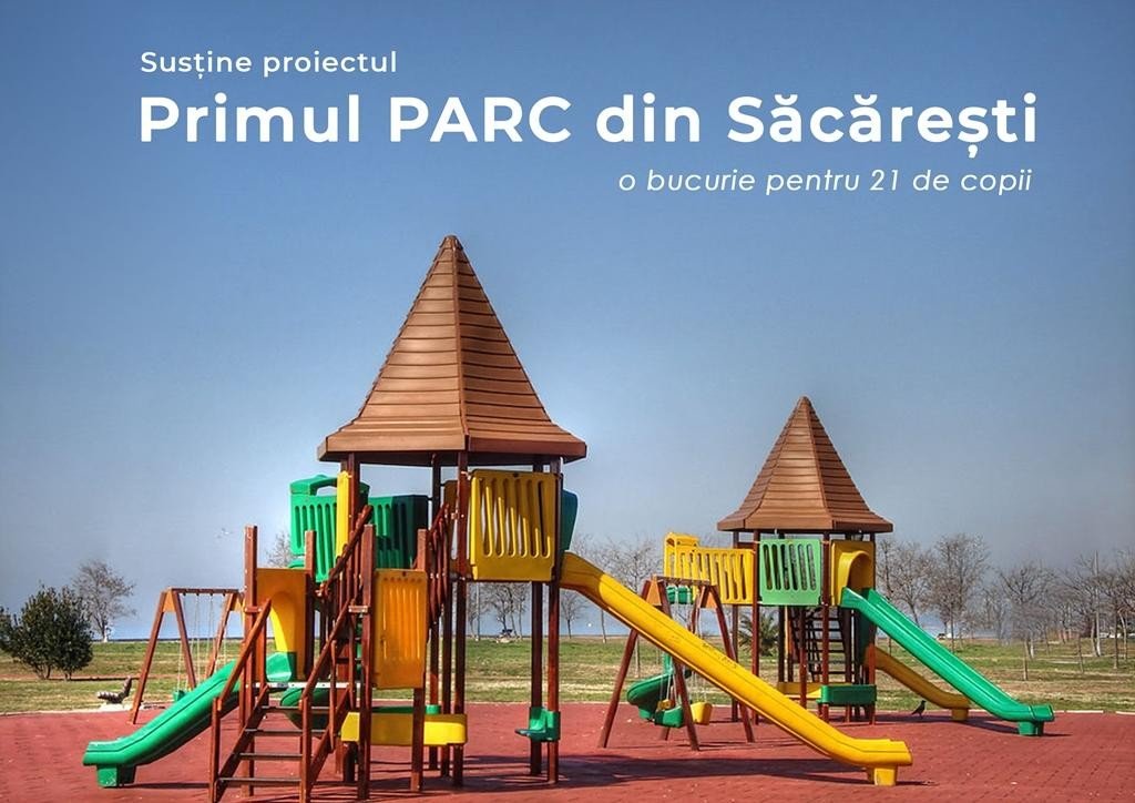 Primul parc pentru copii și tineri din satul Săcărești, Iași 167283