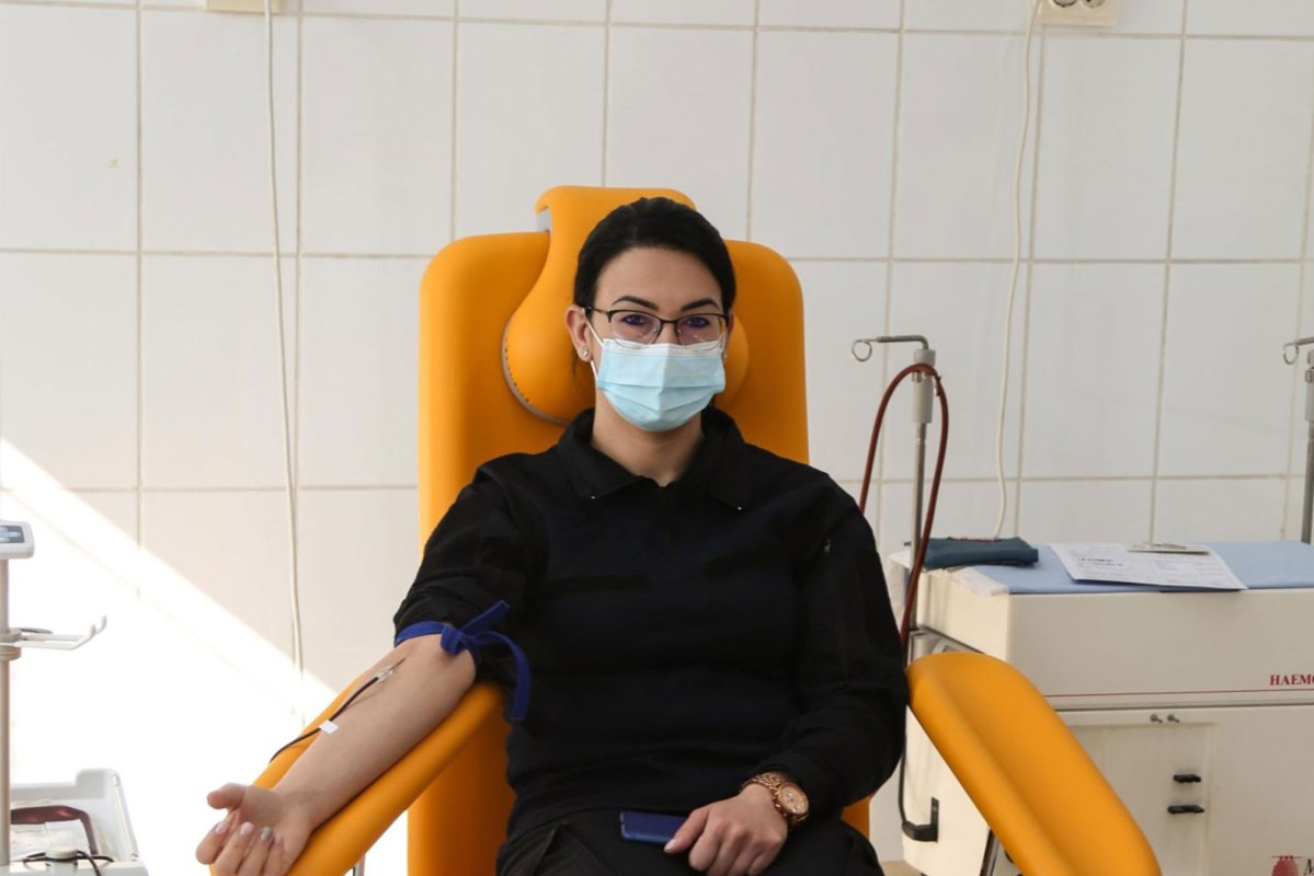 Jandarmii sibieni au donat sânge în campania „Donează sânge, salvează o viață!” 167394