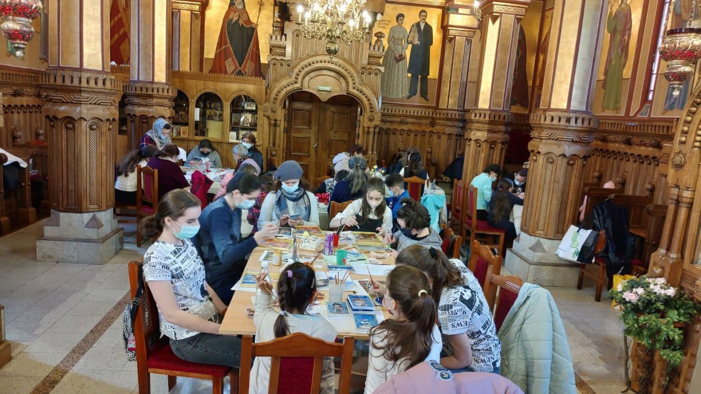 Atelier de pictură la  Biserica „Buna Vestire”-Belu  168224