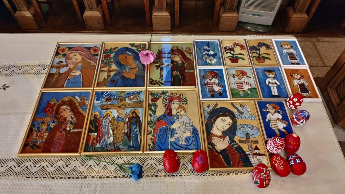 Atelier de pictură la  Biserica „Buna Vestire”-Belu  168225