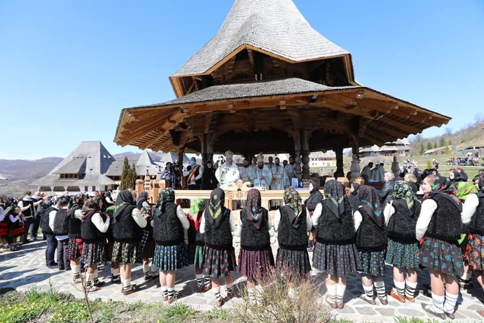 Slujire arhierească la Mănăstirea Bârsana, Maramureş 168335