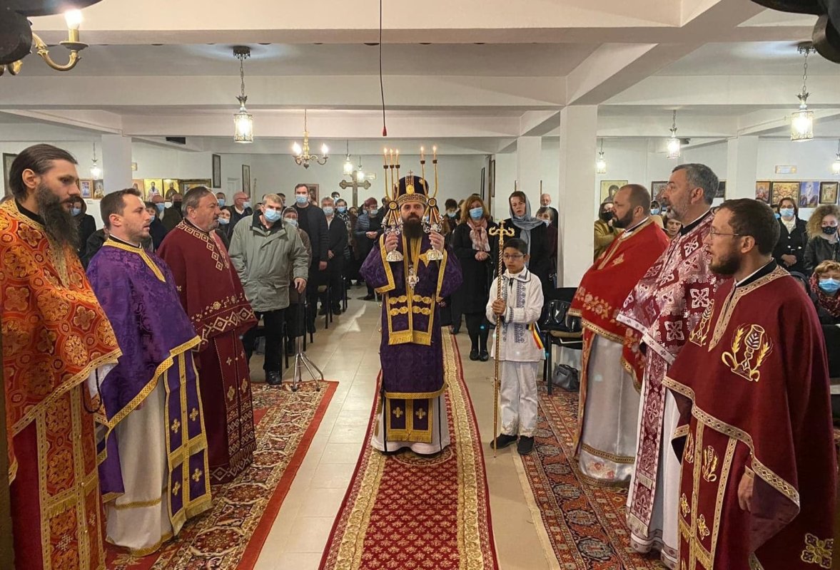 Hram de Sfântul Ierarh Pahomie de la Gledin, în Bistrița 168558