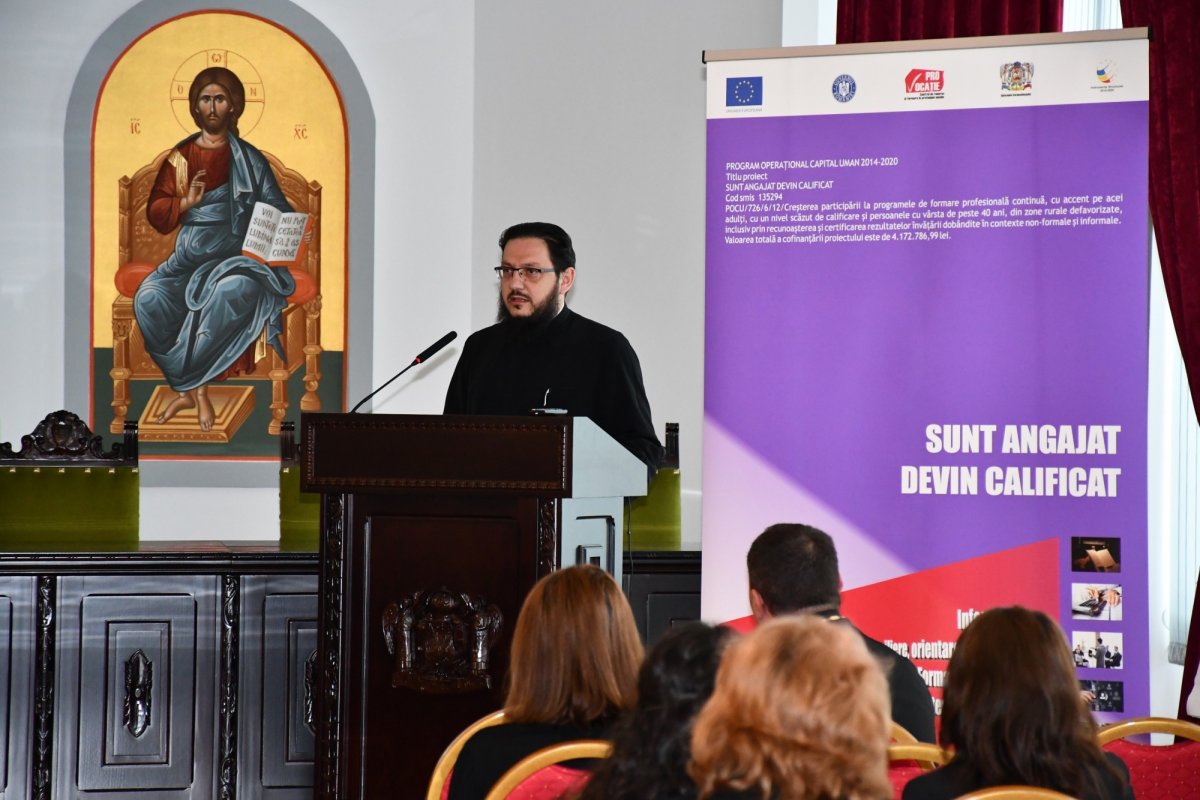 Proiectul „Sunt angajat, devin calificat” în Episcopia Caransebeșului 168853