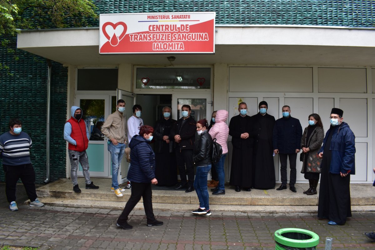 Donare de sânge organizată de Protopopiatul Urziceni, județul Ialomița 168976