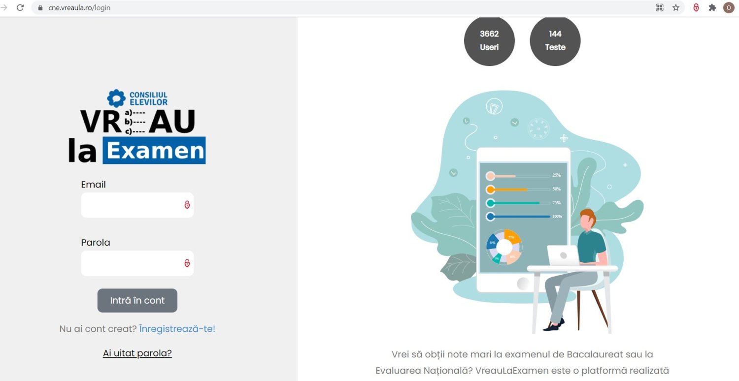 „Vreau la examen” 168990