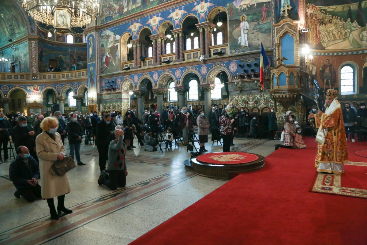 Sărbătoarea „Purtătorului de biruință” la catedrala din Sibiu 169172