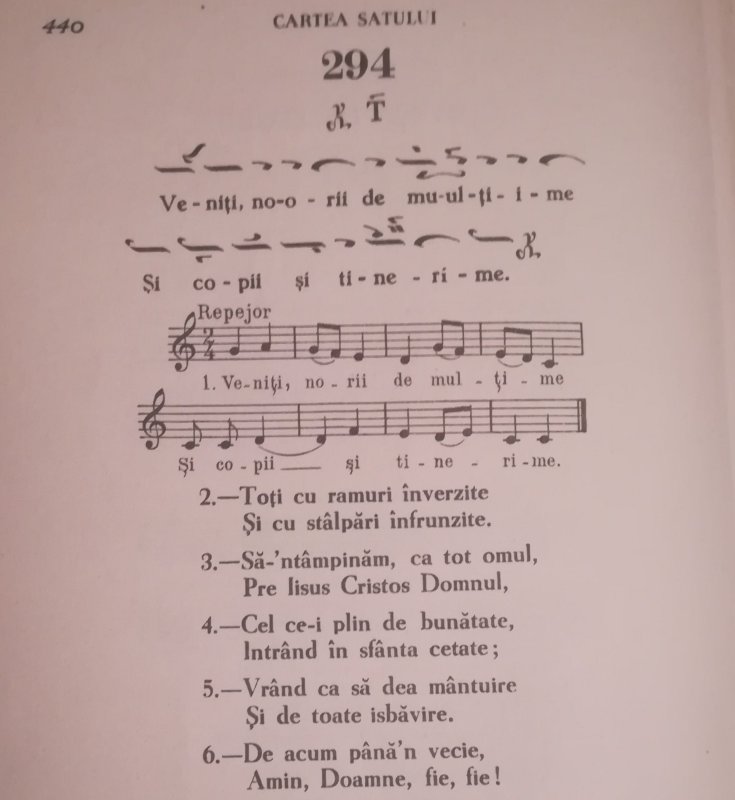 Colindele cu tematică pascală s-au născut în biserică 169372