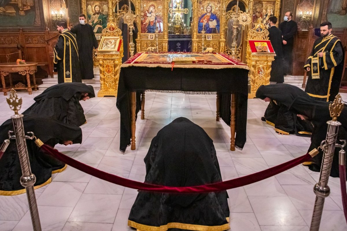 Sfântul Epitaf a fost așezat spre închinare la Catedrala Patriarhală 169727