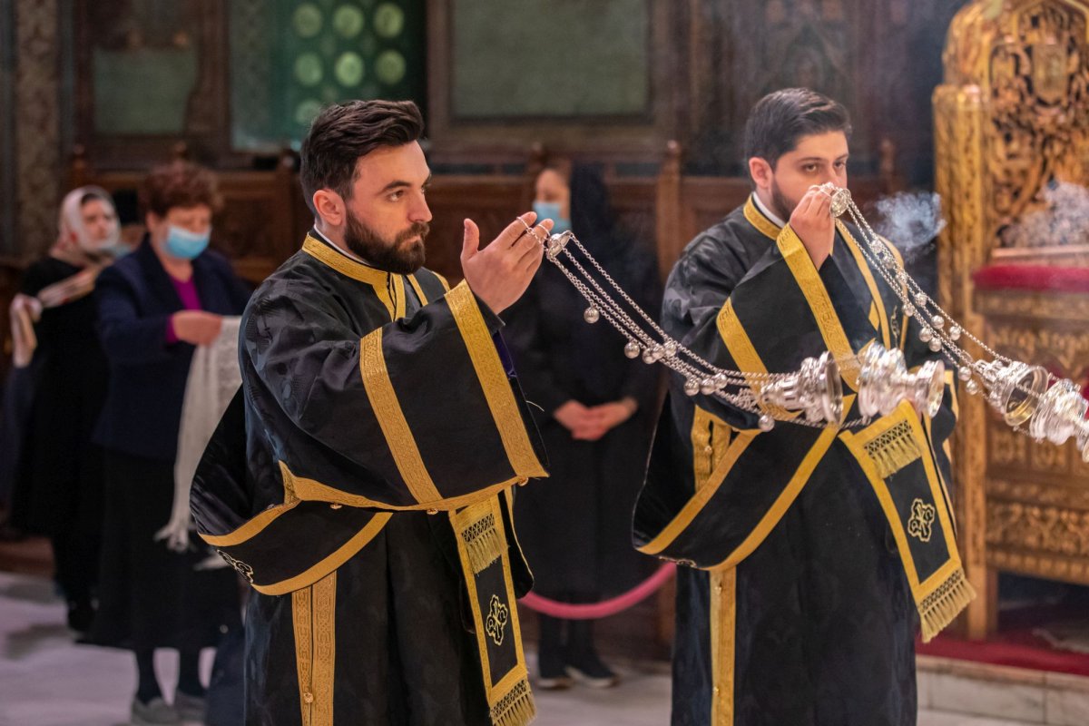 Sfântul Epitaf a fost așezat spre închinare la Catedrala Patriarhală 169739