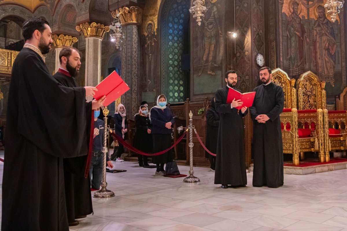 Sfântul Epitaf a fost așezat spre închinare la Catedrala Patriarhală 169742