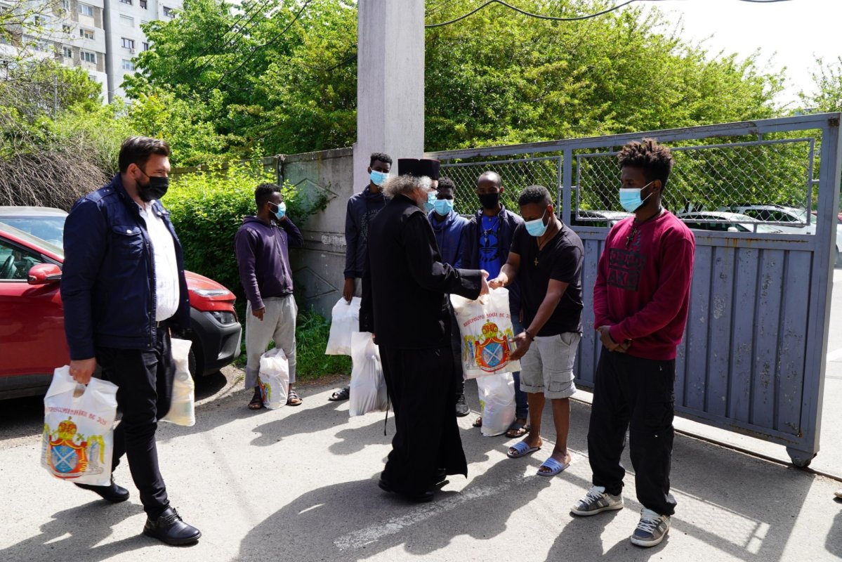 Activitate filantropică la un centru regional de cazare din Galaţi 170990