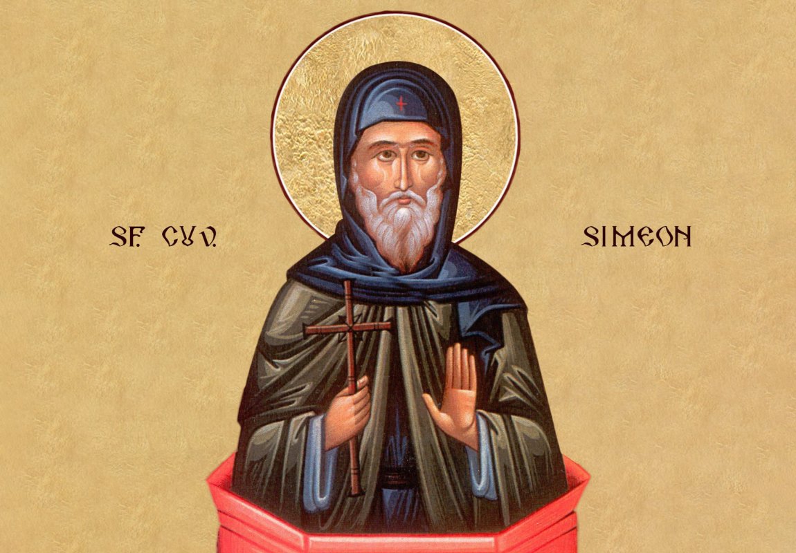 Cuviosul Simeon şi înălţarea duhovnicească prin minunate nevoinţe  171895